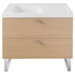 DXV(R) Modulus Vanity Legs, 2 pcs, Polished Chrome, D19076000.100