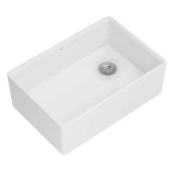 Etre(R) 30 in. Apron Kitchen Sink with Offset Drain, Canvas White, D21180SB3020.415