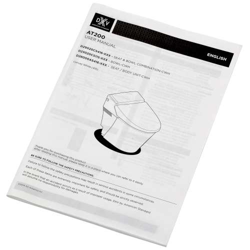 User Manual At200, 7381496-100.0070A