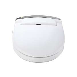AT100 Electronic Bidet Smart Toilet Seat, in Canvas White