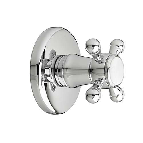 4/3 or 3/2 Diverter Valve Trim, in Polished Chrome