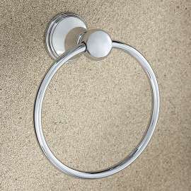 Towel Ring, in Polished Chrome