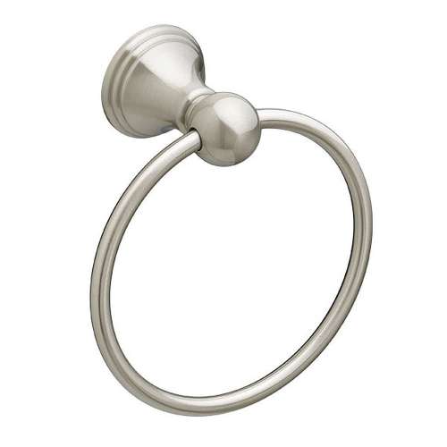 Towel Ring, in Brushed Nickel
