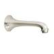 Wall Tub Spout, in Platinum Nickel