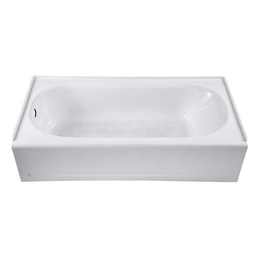 Byrdcliffe Soaking Tub- Left Hand Drain - Projects Model, in Canvas White