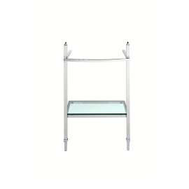 Wyatt® 21 in. Console Legs with Glass Shelf, D21460024.002, D21460024.002