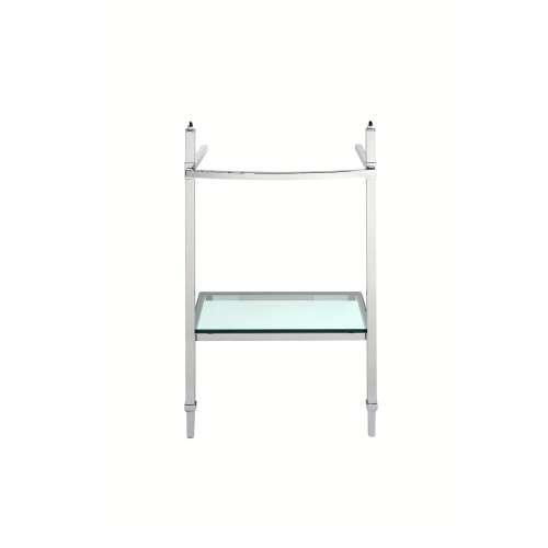 Wyatt® 21 in. Console Legs with Glass Shelf, D21460024.002, D21460024.002