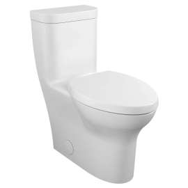 Equility® One-Piece Chair Height Right-Hand Trip Lever Elongated Toilet with Seat, D22690A108.415, D22690A108.415
