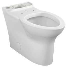 Equility® Chair Height Elongated Toilet Bowl with Seat, D23226A000.415, D23226A000.415