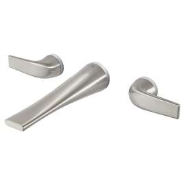 DXV® Modulus 2-Handle Wall Mount Widespread Bathroom Faucet with Lever Handles, D35120450.144, D35120450.144