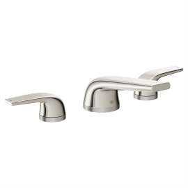 DXV® Modulus 2-Handle Widespread Bathroom Faucet with Indicator Markings and Lever Handles, D35120802RB.150, D35120802RB.150