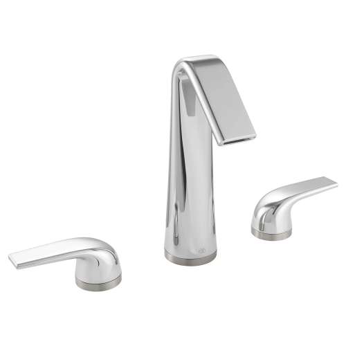 DXV® Modulus 2-Handle High Spout Widespread Bathroom Faucet with Indicator Markings and Lever Handles, D35120822RB.100, D35120822RB.100