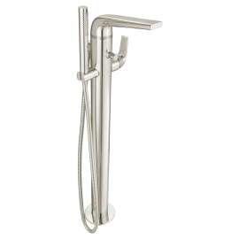 DXV® Modulus Single Handle Floor Mount Bathtub Filler with Hand Shower and Lever Handle, D35120951.150, D35120951.150