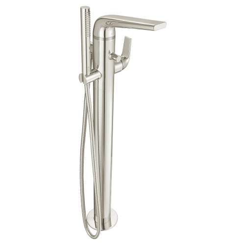 DXV® Modulus Single Handle Floor Mount Bathtub Filler with Hand Shower and Lever Handle, D35120951.150, D35120951.150
