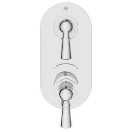 Oak Hill® 2-Handle Thermostatic Valve Trim Only with Lever Handles, D35155527-M