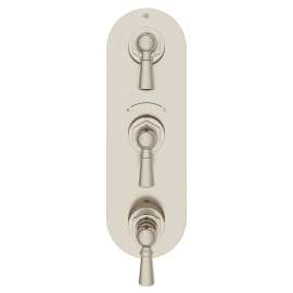 Oak Hill® 3-Handle Thermostatic Valve Trim Only with Lever Handles, D35155537.144, D35155537.144