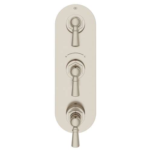 Oak Hill® 3-Handle Thermostatic Valve Trim Only with Lever Handles, D35155537.144, D35155537.144