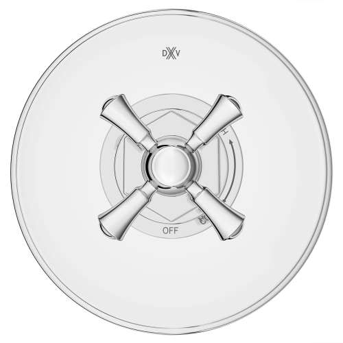 Oak Hill® Single Handle Pressure Balance Valve Trim Only with Cross Handle, D35155540.100, D35155540.100