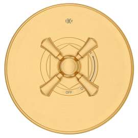 Oak Hill® Single Handle Pressure Balance Valve Trim Only with Cross Handle, D35155540.427, D35155540.427