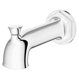 Oak Hill® Wall Mount Bathtub Spout with Diverter, D35155761.100, D35155761.100