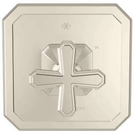 Belshire® Single Handle Pressure Balance Valve Trim Only with Cross Handle, D35170520.150, D35170520.150