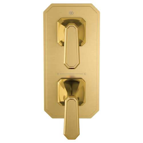 Belshire® 2-Handle Thermostatic Valve Trim Only with Lever Handles, D35170527.427, D35170527.427