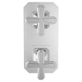 Belshire® 2-Handle Thermostatic Valve Trim Only with Cross Handles, D35170528.100, D35170528.100