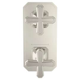 Belshire® 2-Handle Thermostatic Valve Trim Only with Cross Handles, D35170528.150, D35170528.150