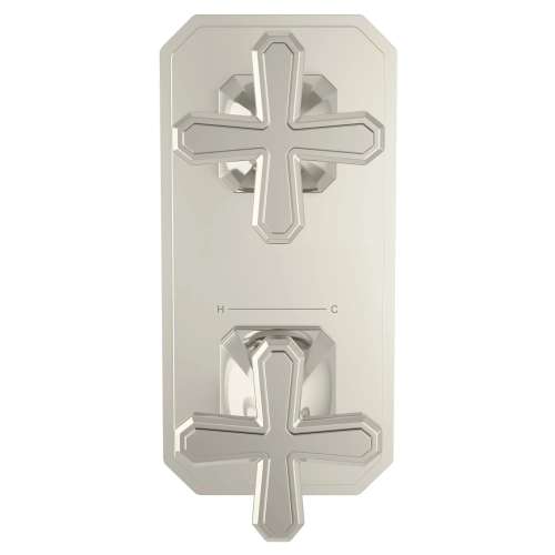 Belshire® 2-Handle Thermostatic Valve Trim Only with Cross Handles, D35170528.150, D35170528.150