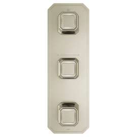 Belshire® 3-Handle Thermostatic Valve Trim Only with Cushion Handles, D35170539.144, D35170539.144