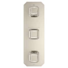 Belshire® 3-Handle Thermostatic Valve Trim Only with Cushion Handles, D35170539.150, D35170539.150