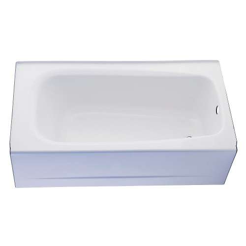 Hawkins Bathtub - Right Drain - Projects Model, in Canvas White