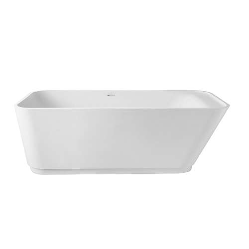 Freestanding Tub, in Canvas White
