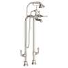 Floor Mount Tub Filler, in Brushed Nickel