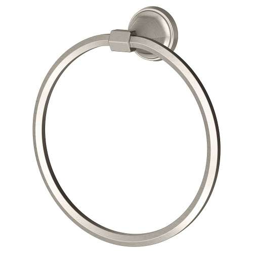D35160190.144 Fitzgerald Towel Ring, in Brushed Nickel