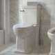 D2205CA101.415 Fitzgerald Two-Piece Elongated Toilet, in Canvas White