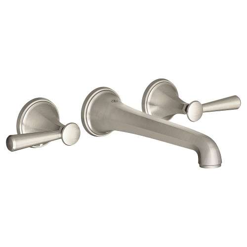 Wall Mount Faucet, in Brushed Nickel