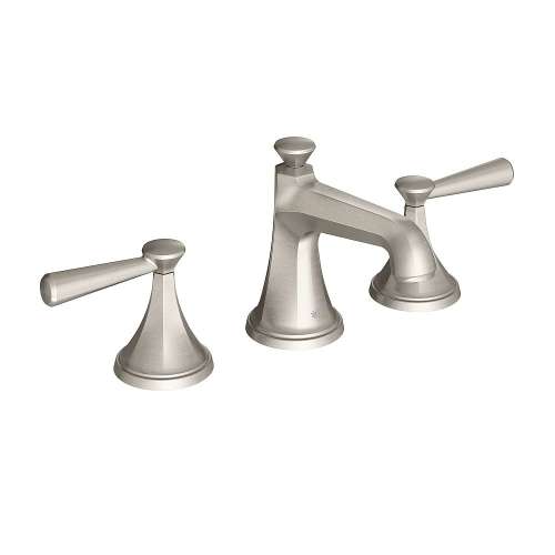 Widespread Bathroom Faucet, in Brushed Nickel