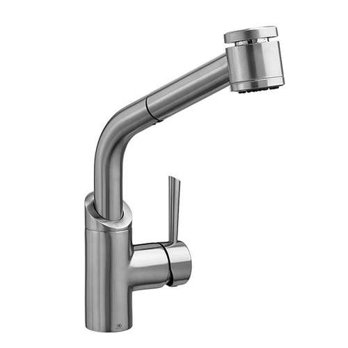 Fresno D35403150.355 Pull-Out Kitchen Faucet, in Ultra Steel