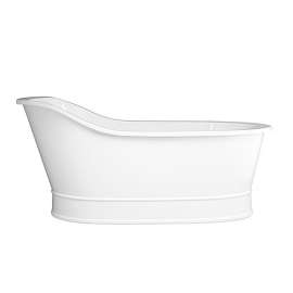 Oak Hill D12025004.415 Freestanding Soaking Tub, in Canvas White