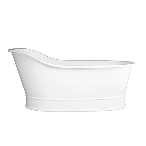 Oak Hill D12025004.415 Freestanding Soaking Tub, in Canvas White