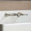 Wall Mount Bathroom Faucet, in Brushed Nickel
