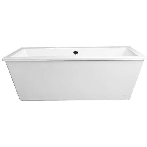 D60545004.415 Cossu Freestanding Soaking Tub with Deck, in Canvas White