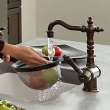 Bar Faucet, in Carbon Bronze