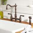 Bridge Kitchen Faucet, in Carbon Bronze