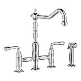Bridge Kitchen Faucet, in Polished Chrome