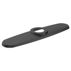 10" Kitchen Escutcheon, Matte Black, M964990-2430A
