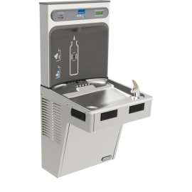 EZH2O LMABF8WSSK Filtered Bottle Filling Station with Single ADA Cooler in Stainless Steel