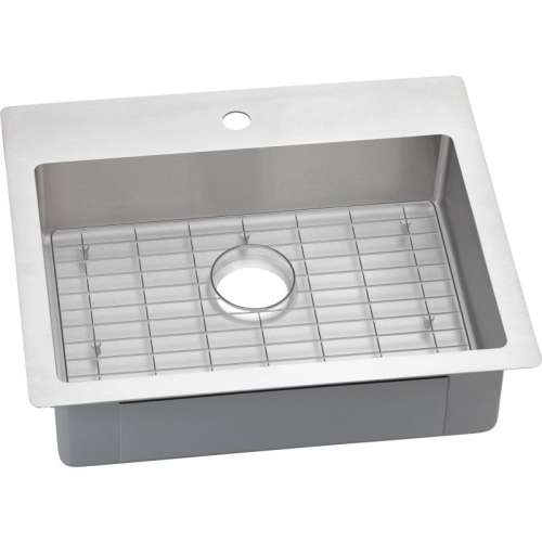 Stainless Steel Single Bowl Dual-Mount Sink Kit