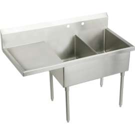 WNSF8248L Weldbilt Commercial Scullery Sink